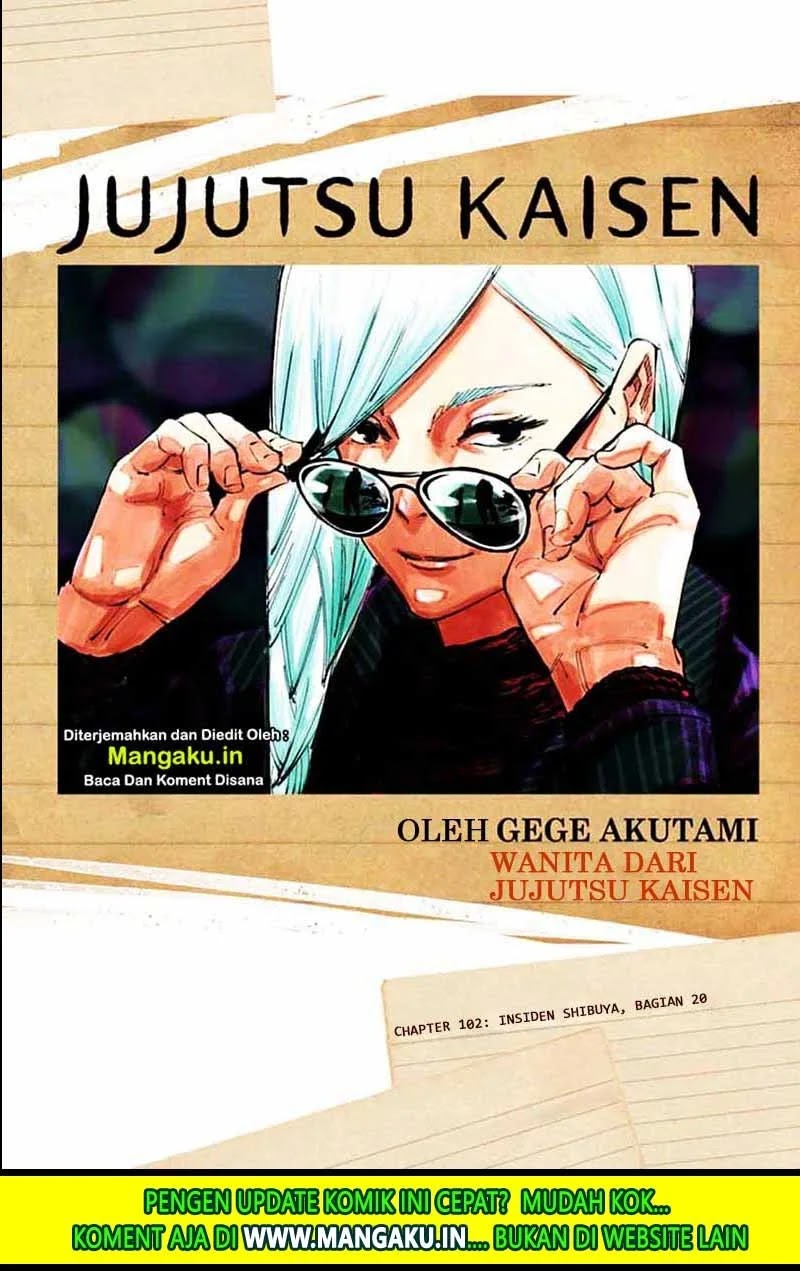 Jujutsu Kaisen Chapter 102 - halaman 2