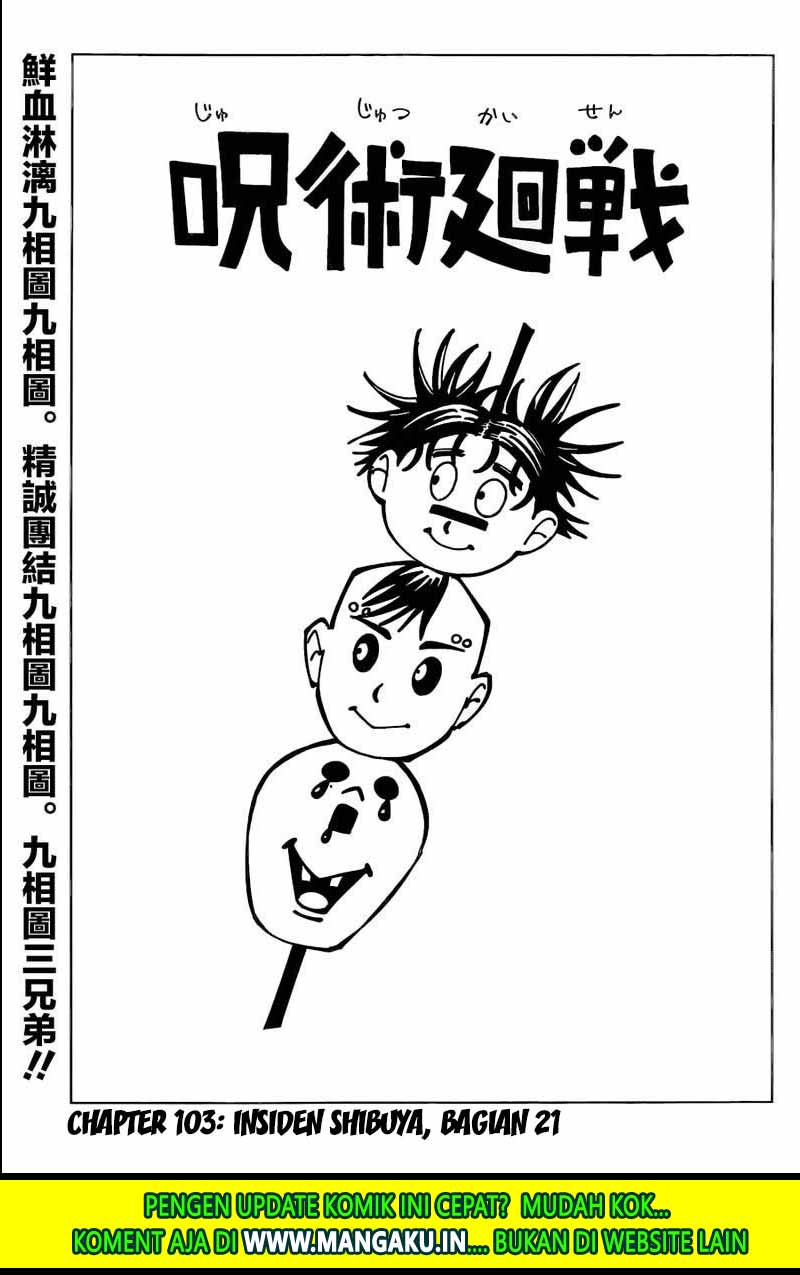 Jujutsu Kaisen Chapter 103 - halaman 2