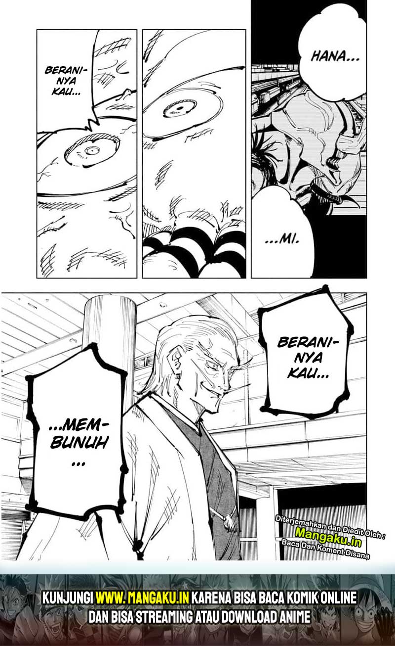 Jujutsu Kaisen Chapter 106 - halaman 18