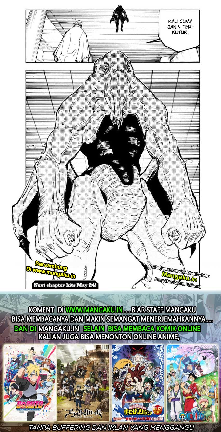 Jujutsu Kaisen Chapter 106 - halaman 20