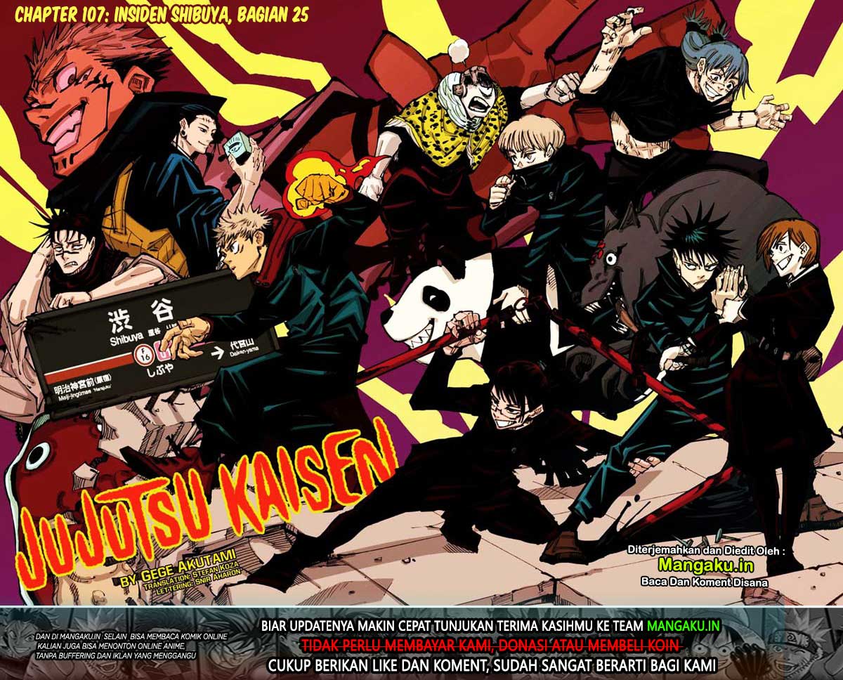 Jujutsu Kaisen Chapter 107 - halaman 4