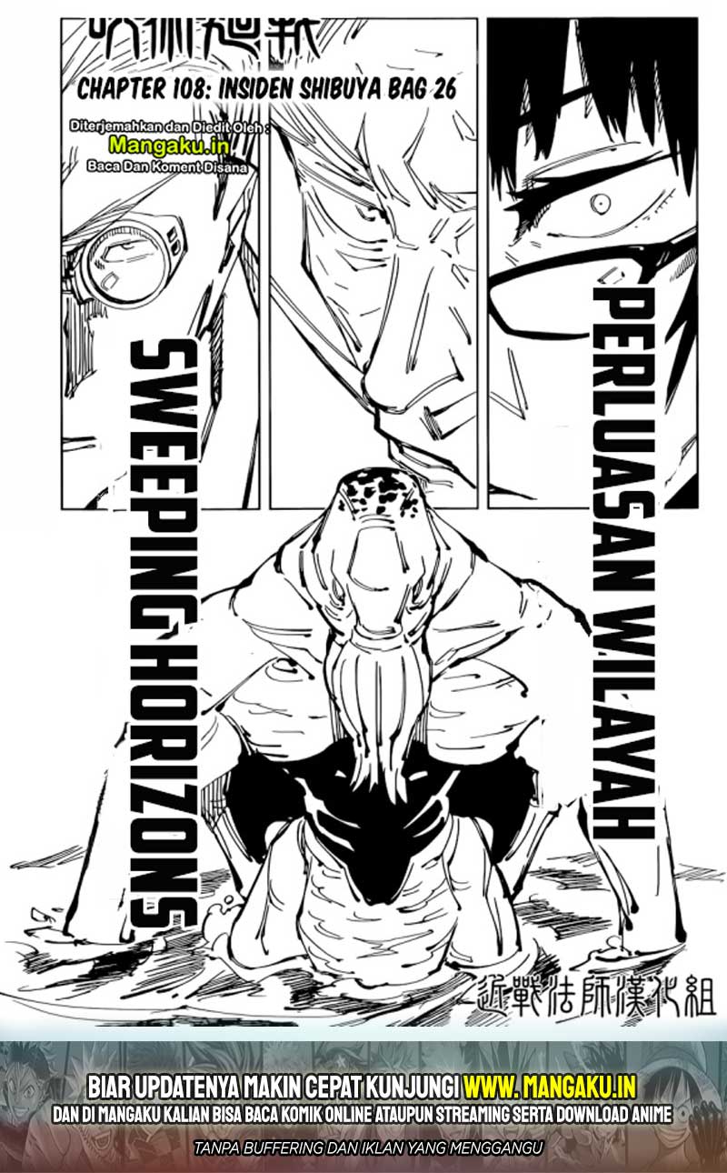 Jujutsu Kaisen Chapter 108 - halaman 2