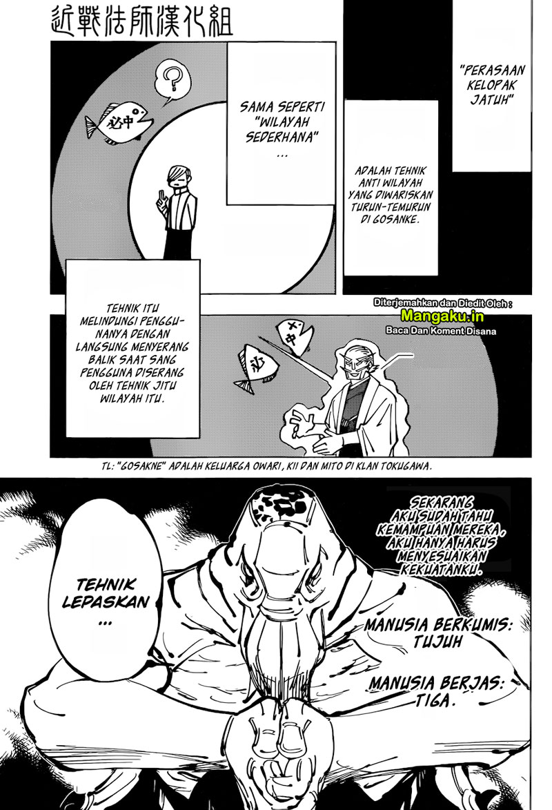 Jujutsu Kaisen Chapter 108 - halaman 5