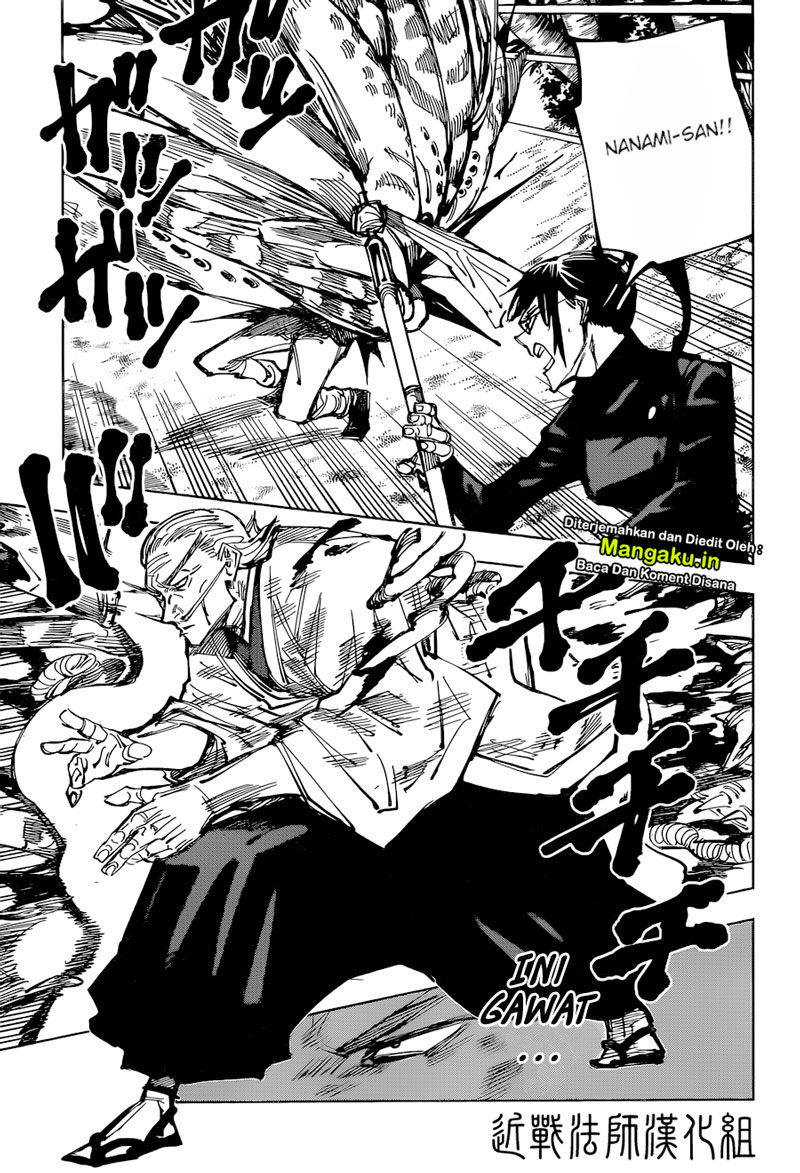 Jujutsu Kaisen Chapter 108 - halaman 8