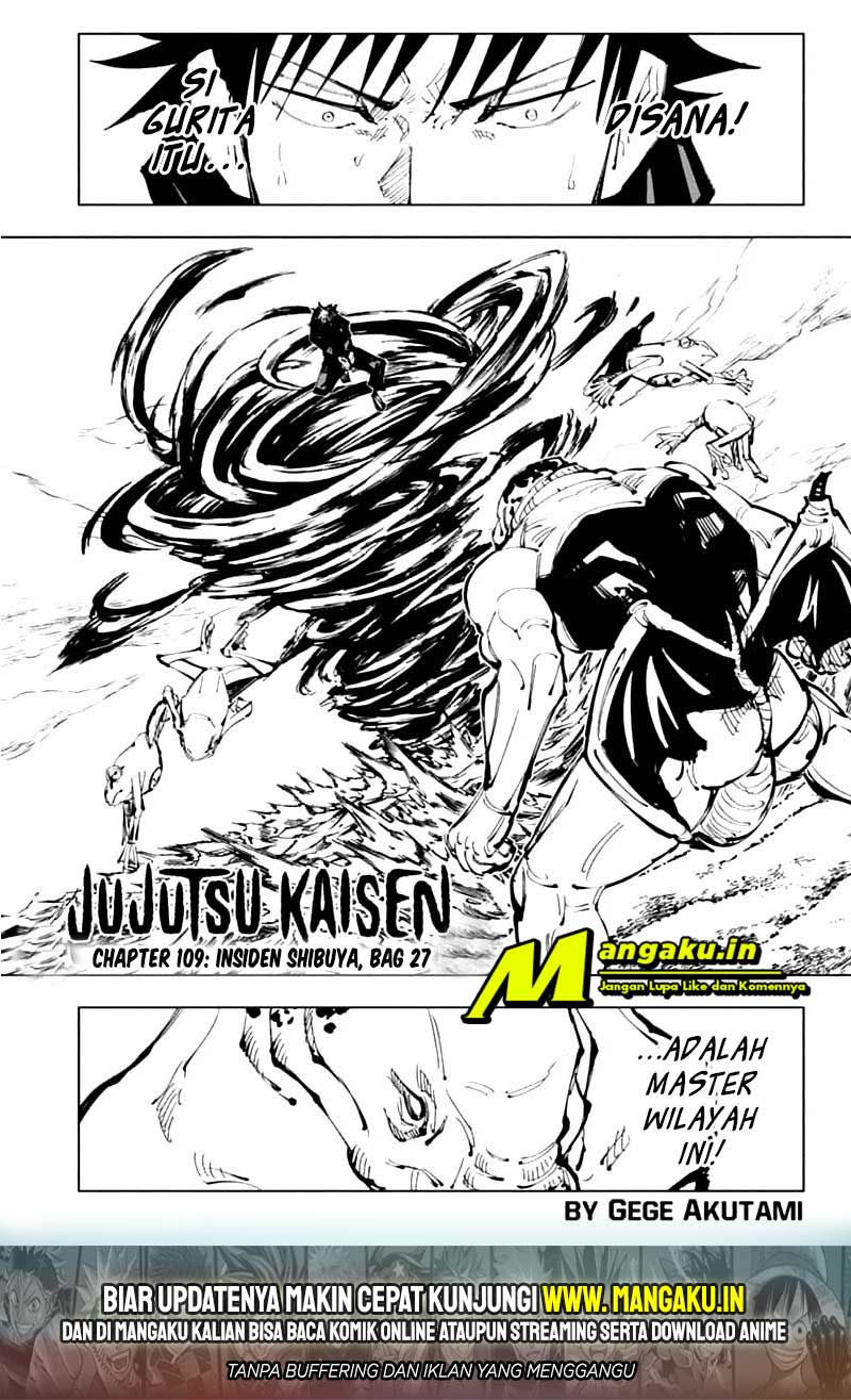 Jujutsu Kaisen Chapter 109 - halaman 2