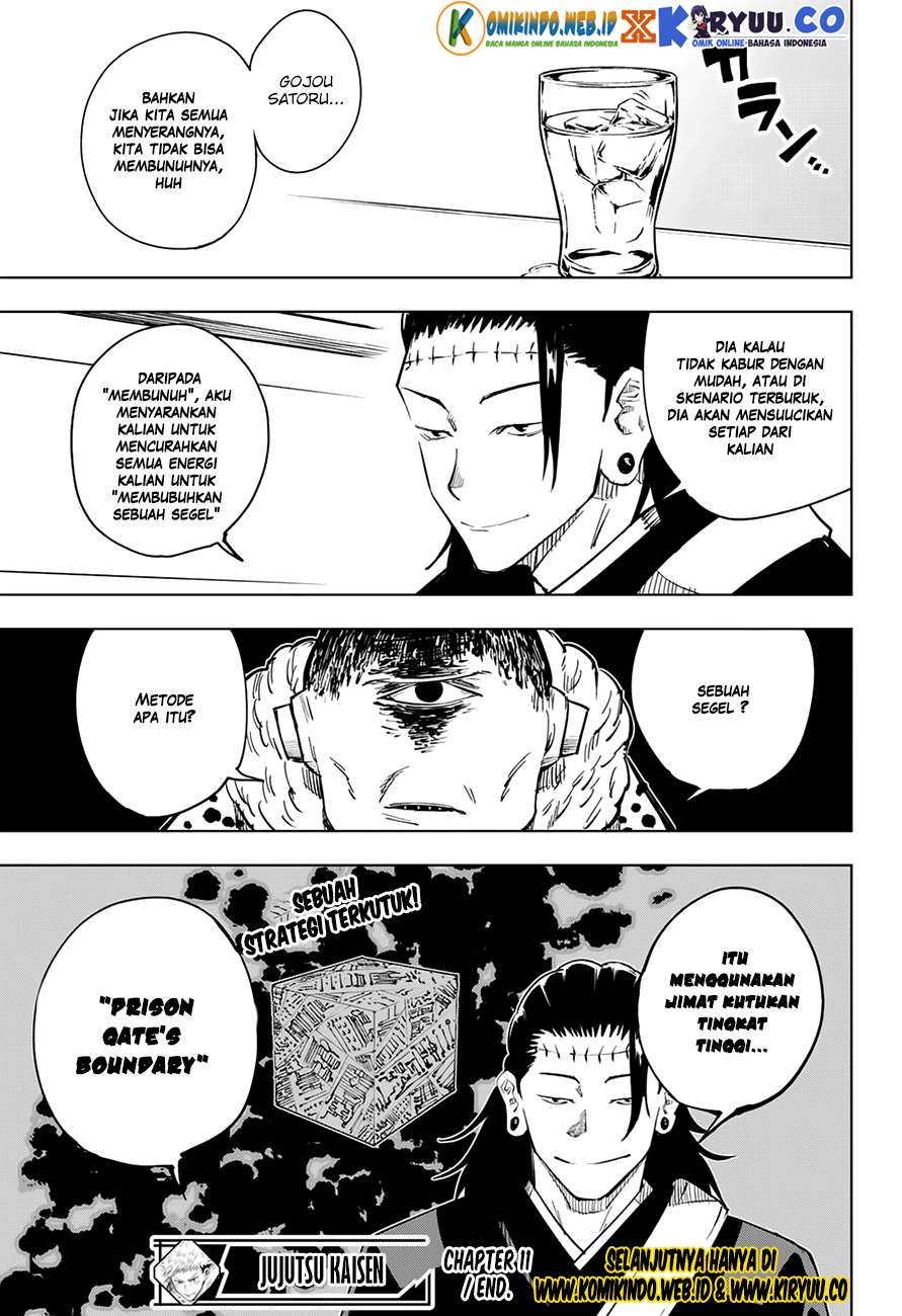 Jujutsu Kaisen Chapter 11 - halaman 21