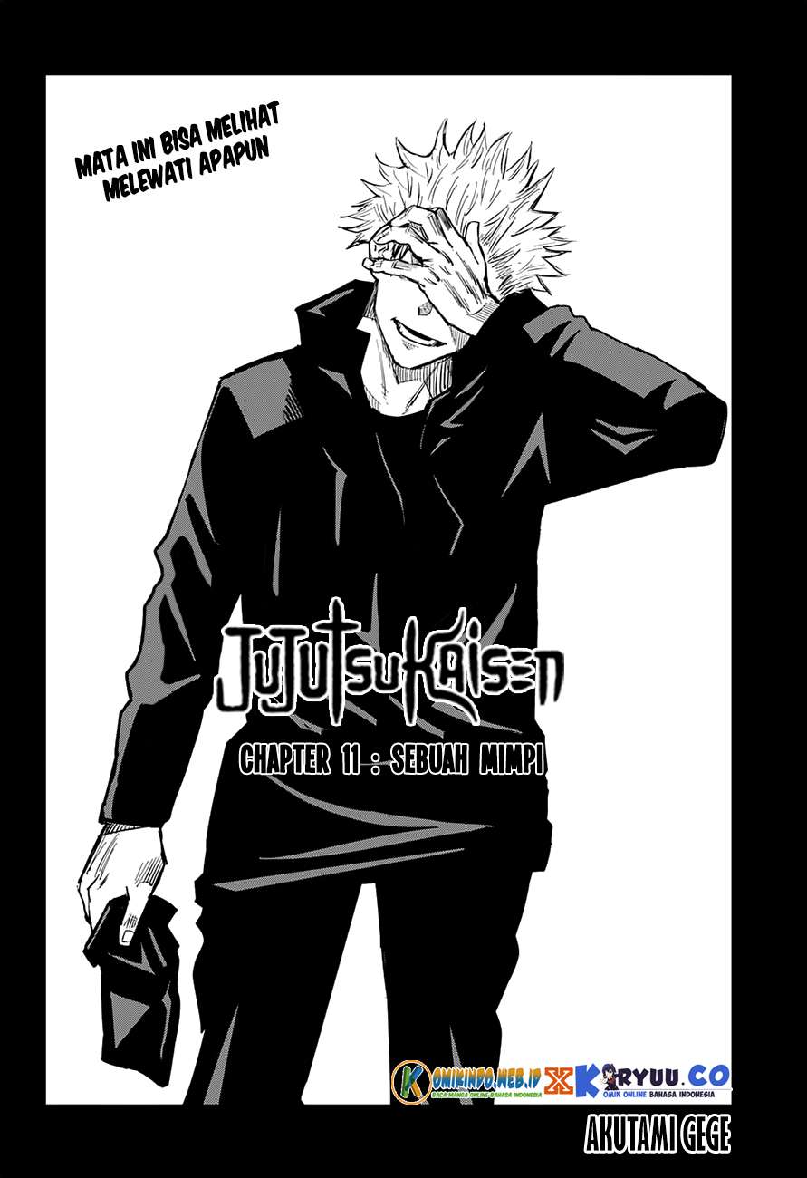 Jujutsu Kaisen Chapter 11 - halaman 3