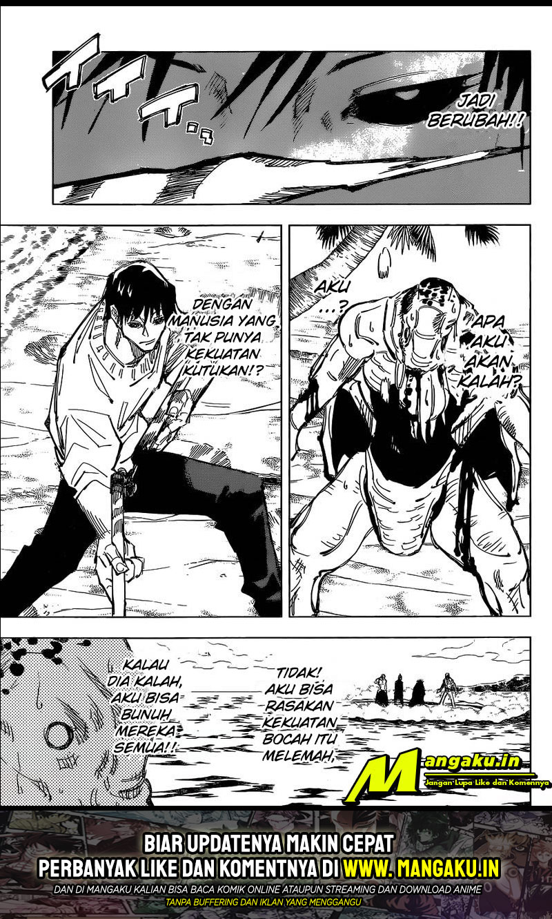 Jujutsu Kaisen Chapter 110 - halaman 17