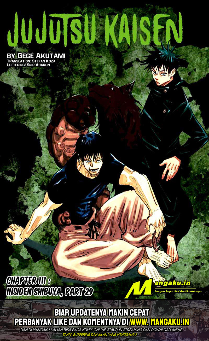 Jujutsu Kaisen Chapter 111 - halaman 2