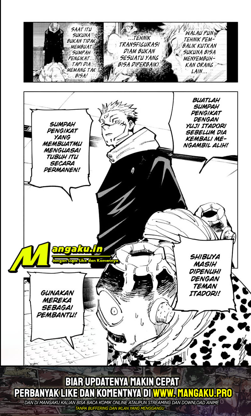 Jujutsu Kaisen Chapter 112 - halaman 18