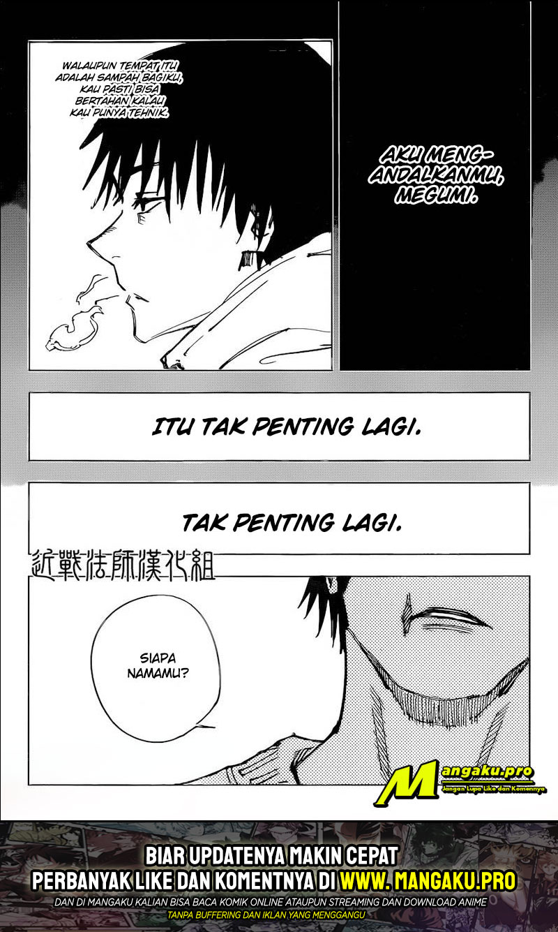 Jujutsu Kaisen Chapter 113 - halaman 17