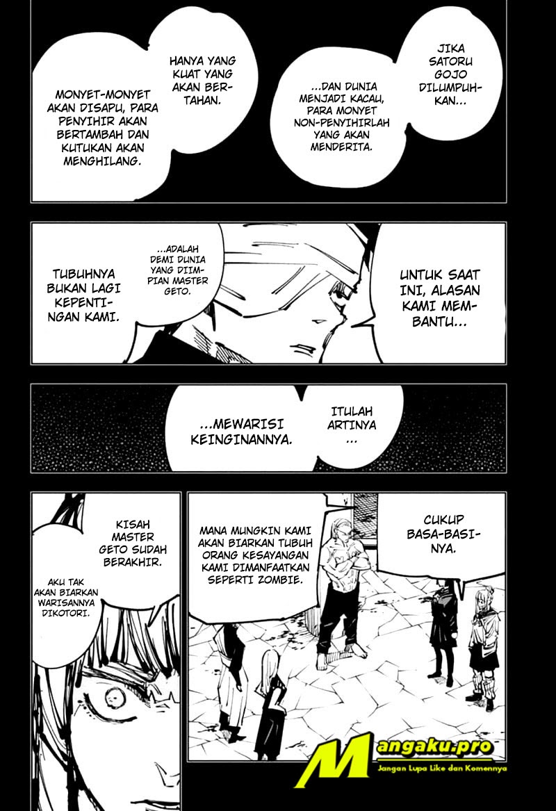 Jujutsu Kaisen Chapter 114 - halaman 11