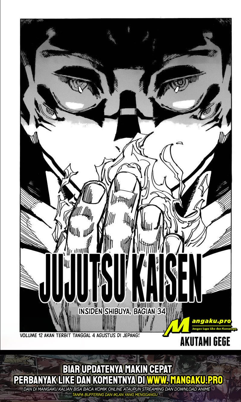 Jujutsu Kaisen Chapter 116 - halaman 2
