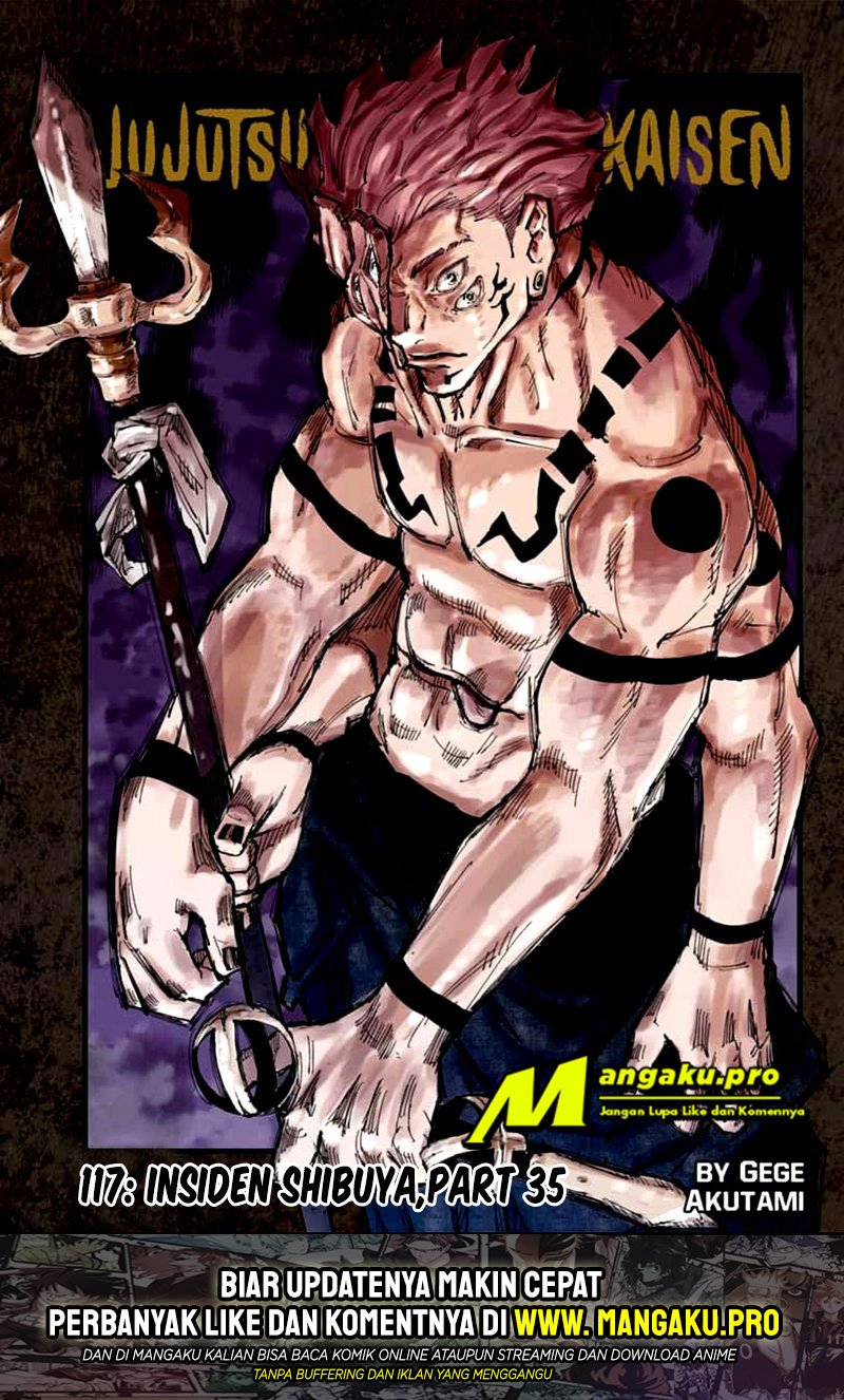 Jujutsu Kaisen Chapter 117 - halaman 2