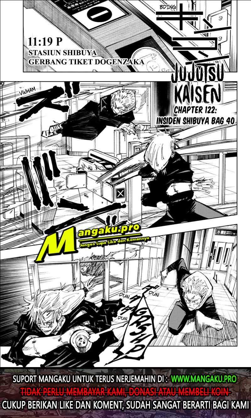 Jujutsu Kaisen Chapter 122 - halaman 2