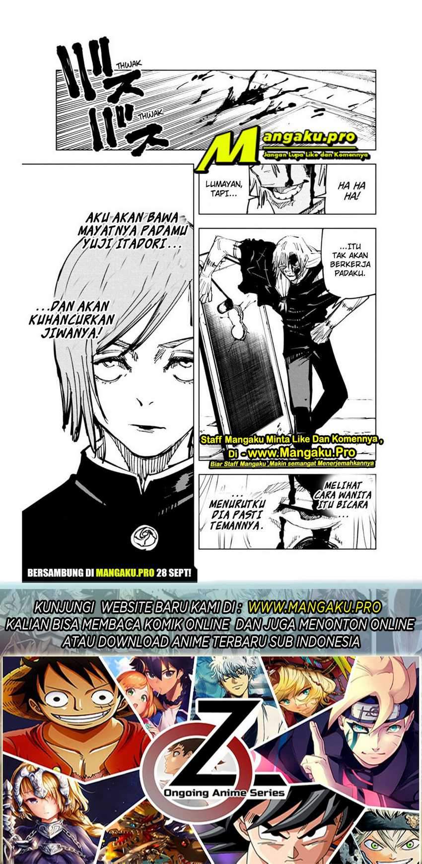 Jujutsu Kaisen Chapter 122 - halaman 20