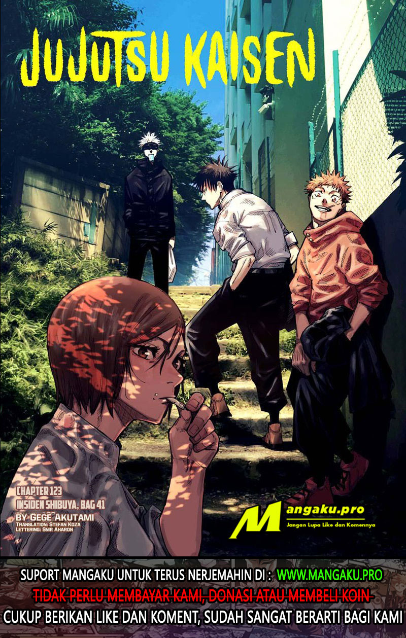Jujutsu Kaisen Chapter 123 - halaman 3