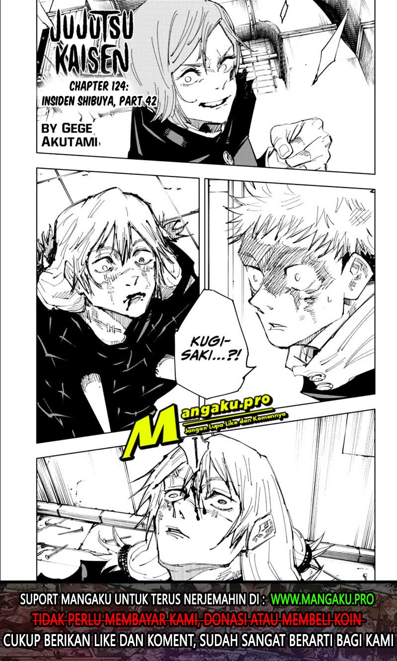 Jujutsu Kaisen Chapter 124 - halaman 2