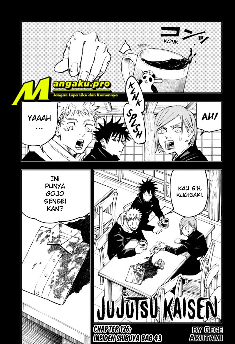 Jujutsu Kaisen Chapter 126 - halaman 2