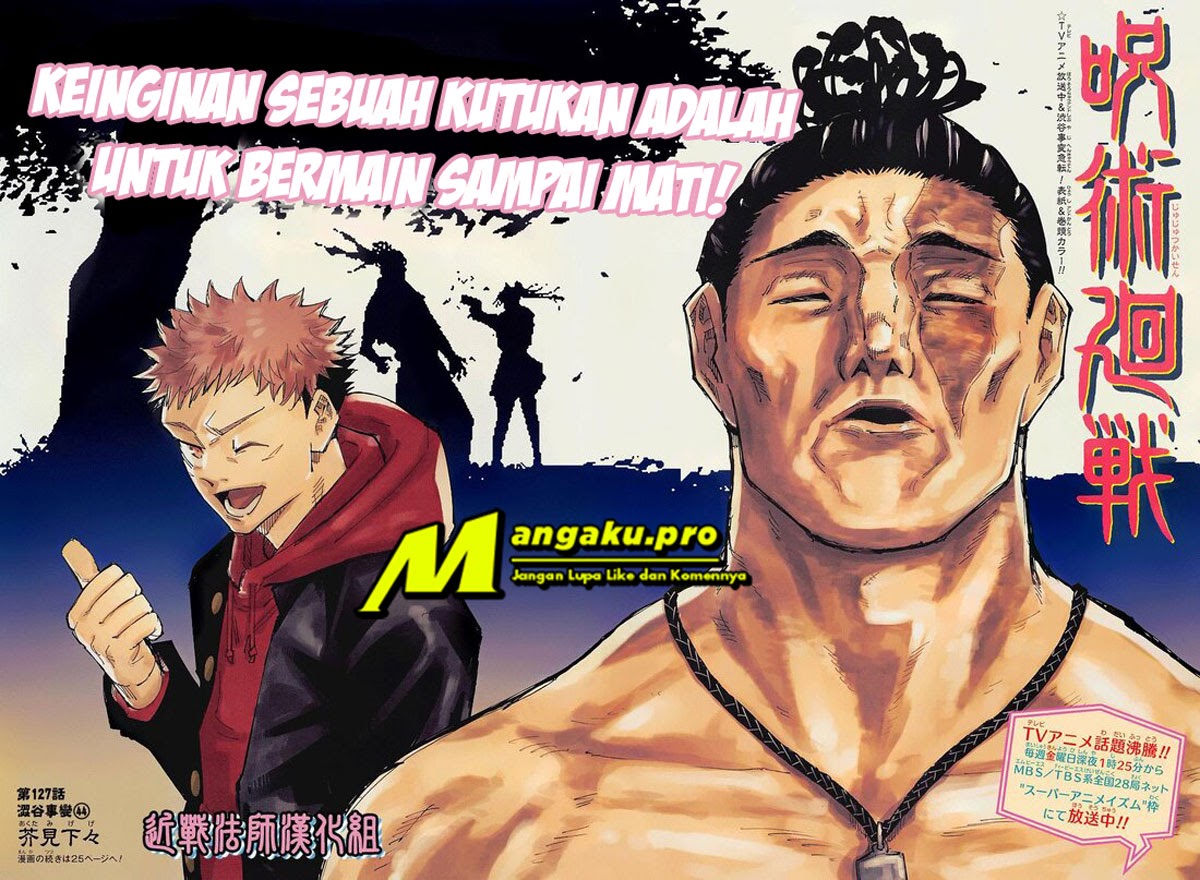 Jujutsu Kaisen Chapter 127 - halaman 4