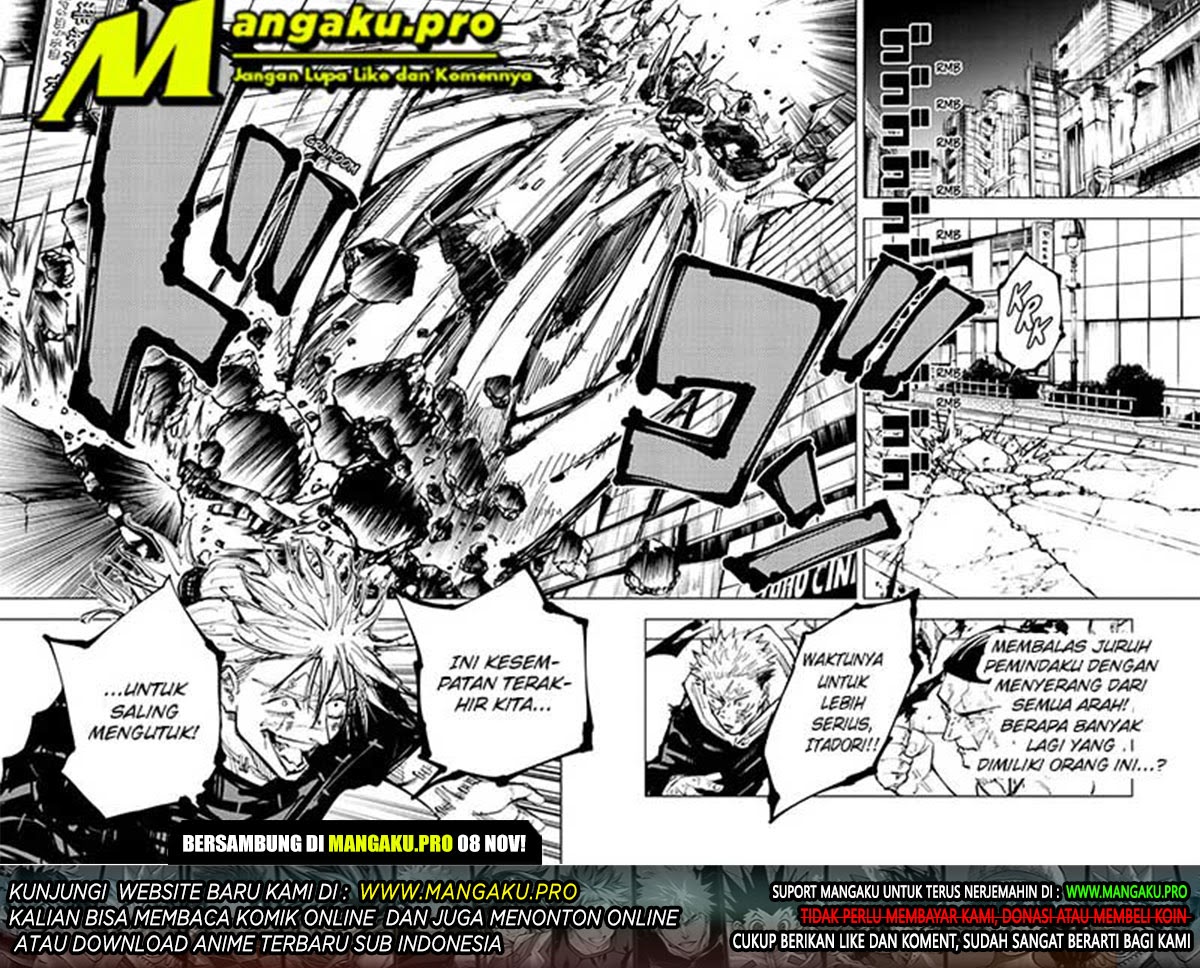 Jujutsu Kaisen Chapter 128 - halaman 17