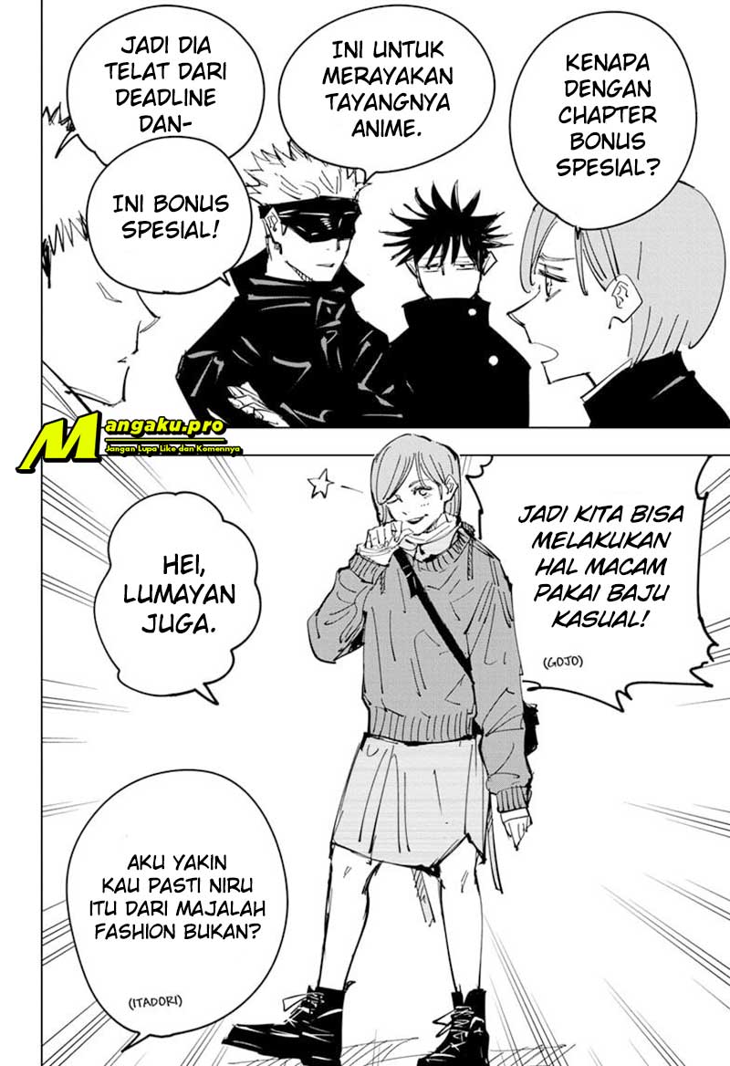 Jujutsu Kaisen Chapter 129.5 - halaman 3