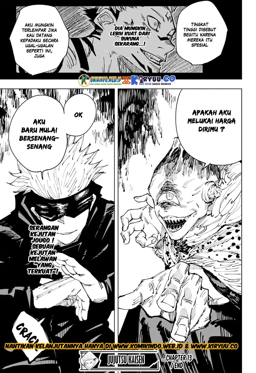 Jujutsu Kaisen Chapter 13 - halaman 20