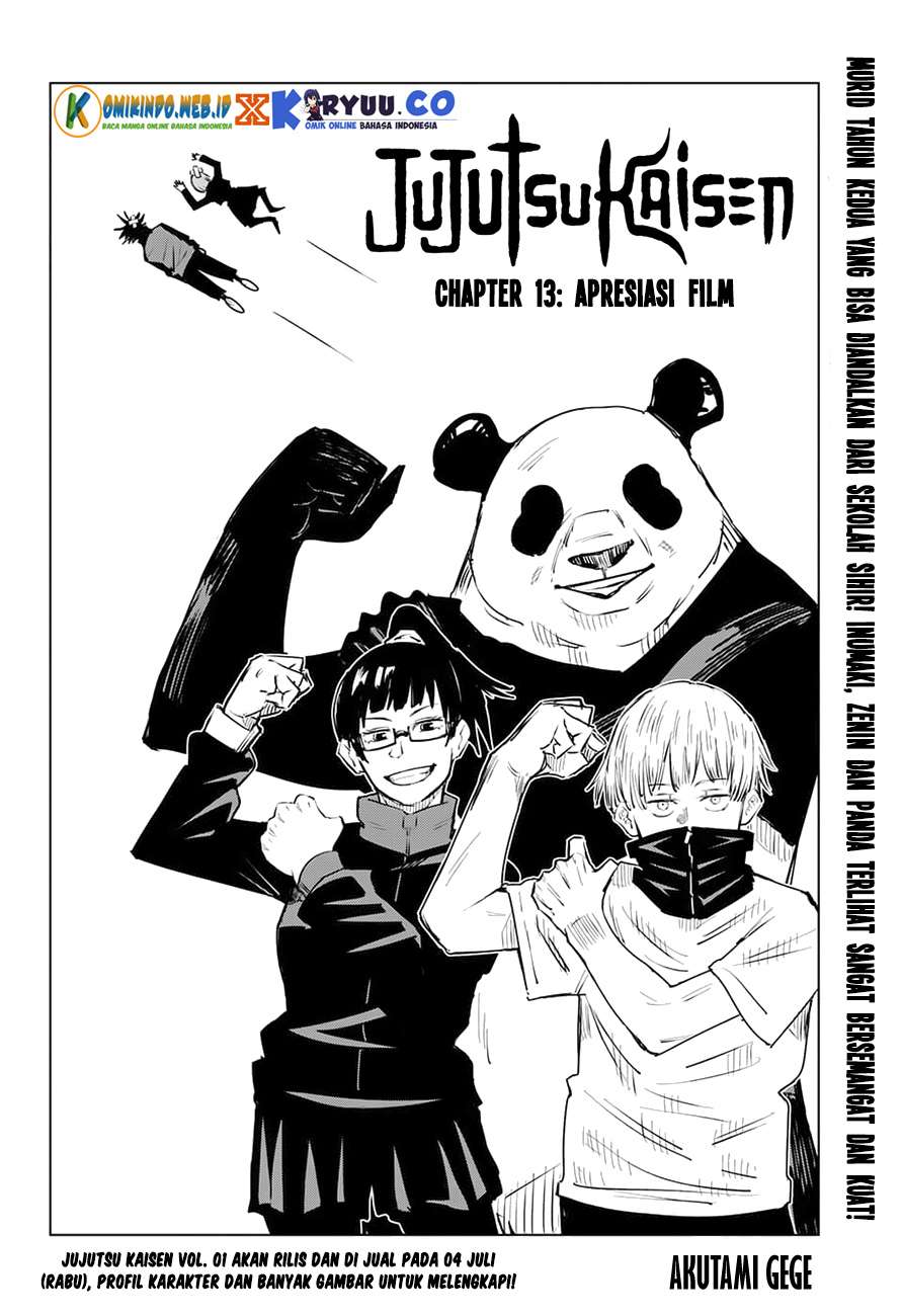 Jujutsu Kaisen Chapter 13 - halaman 4