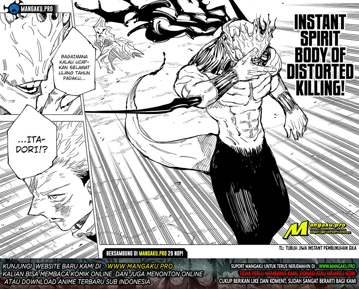 Jujutsu Kaisen Chapter 130 - halaman 17