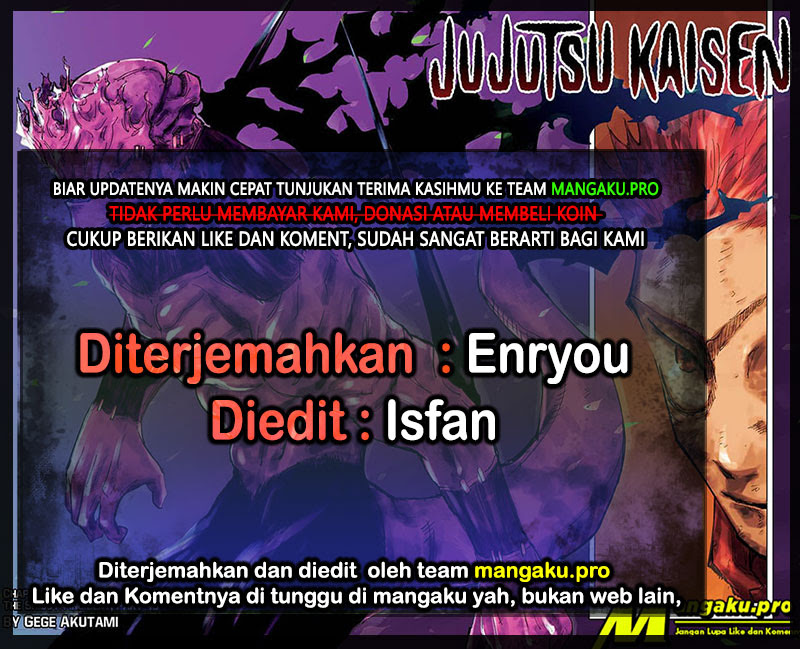 Jujutsu Kaisen Chapter 131 - halaman 1