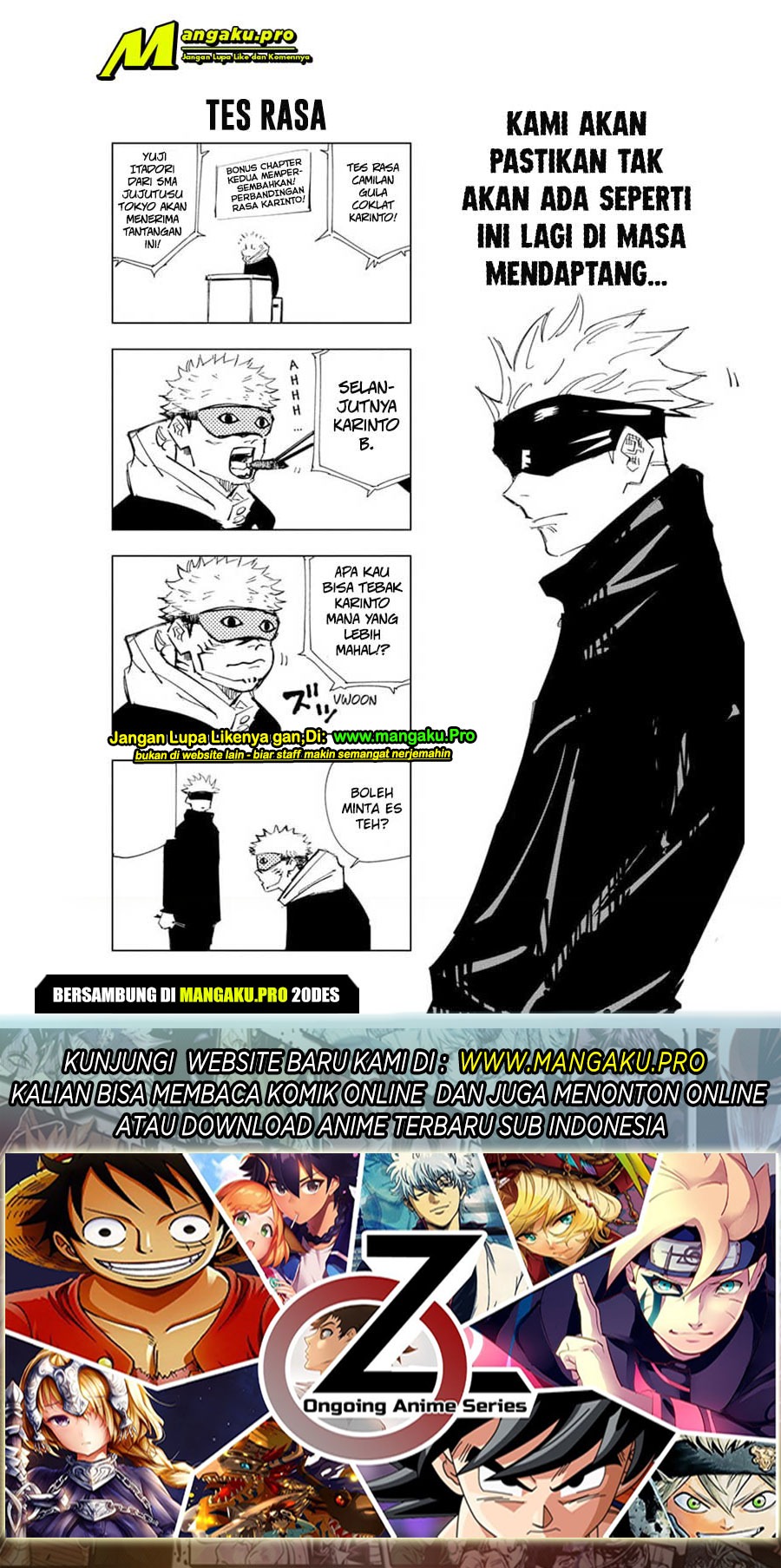 Jujutsu Kaisen Chapter 132.5 - halaman 6