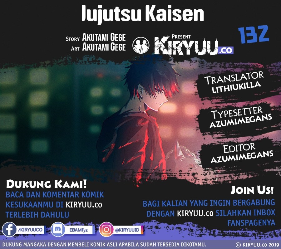Jujutsu Kaisen Chapter 132 - halaman 1