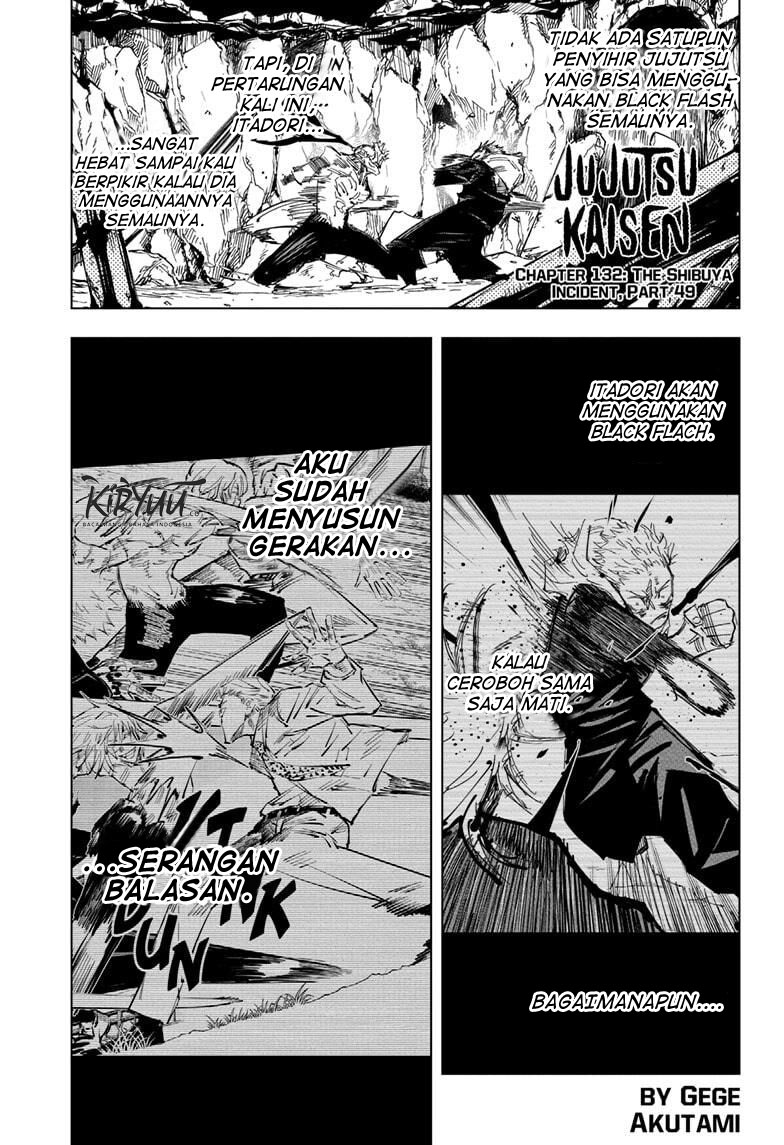 Jujutsu Kaisen Chapter 132 - halaman 2