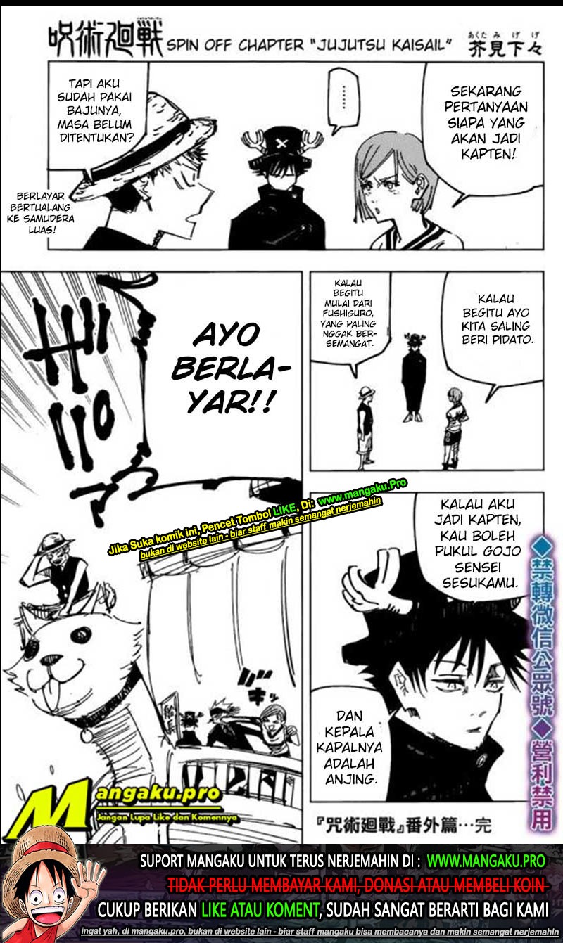 Jujutsu Kaisen Chapter 134 - halaman 19