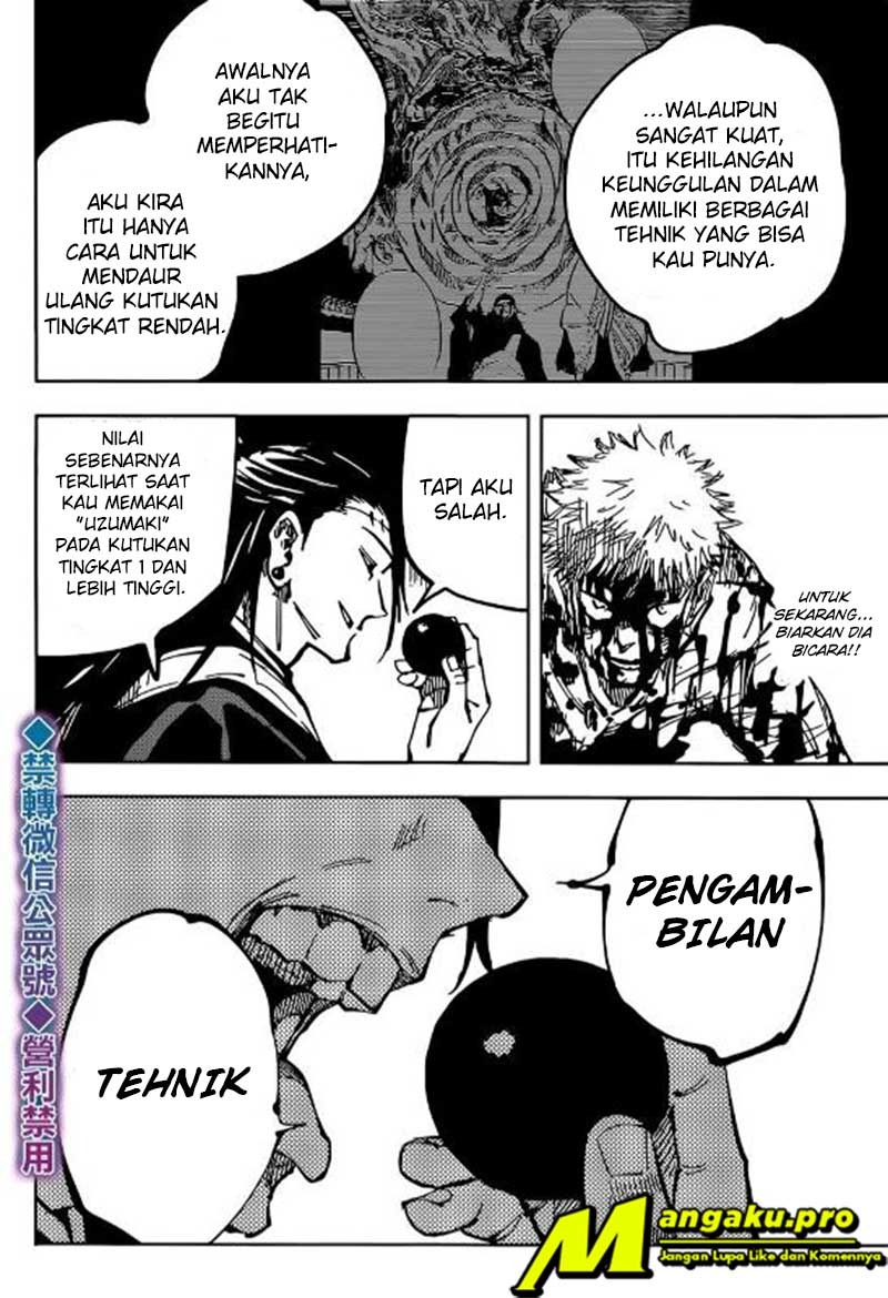 Jujutsu Kaisen Chapter 134 - halaman 3