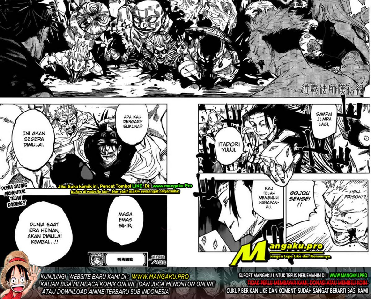 Jujutsu Kaisen Chapter 136 - halaman 11