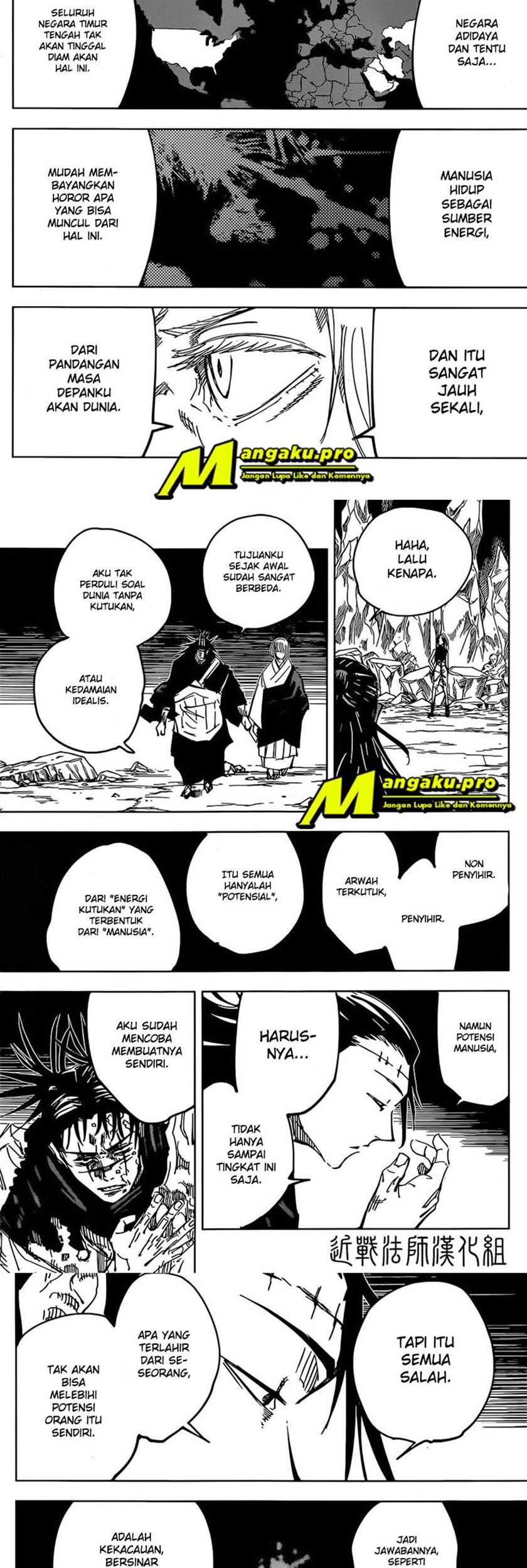 Jujutsu Kaisen Chapter 136 - halaman 3