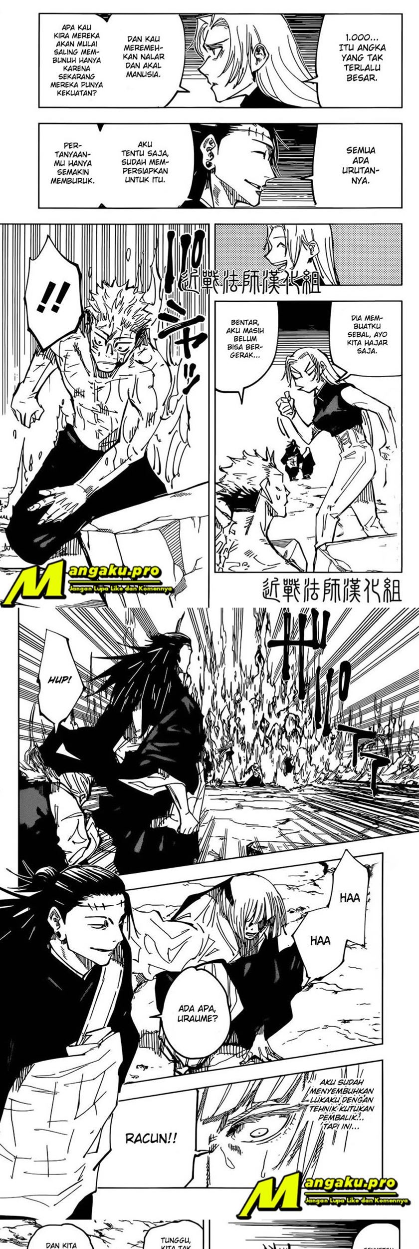 Jujutsu Kaisen Chapter 136 - halaman 8