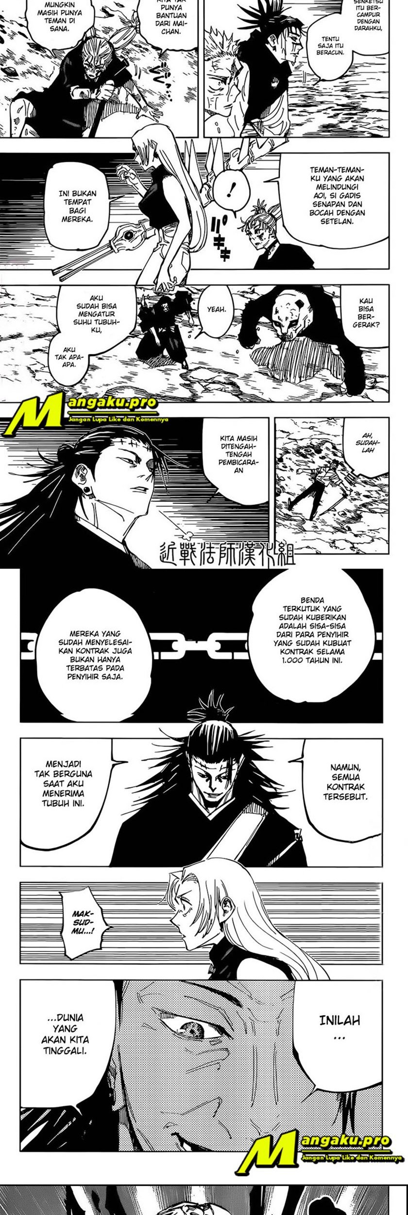 Jujutsu Kaisen Chapter 136 - halaman 9