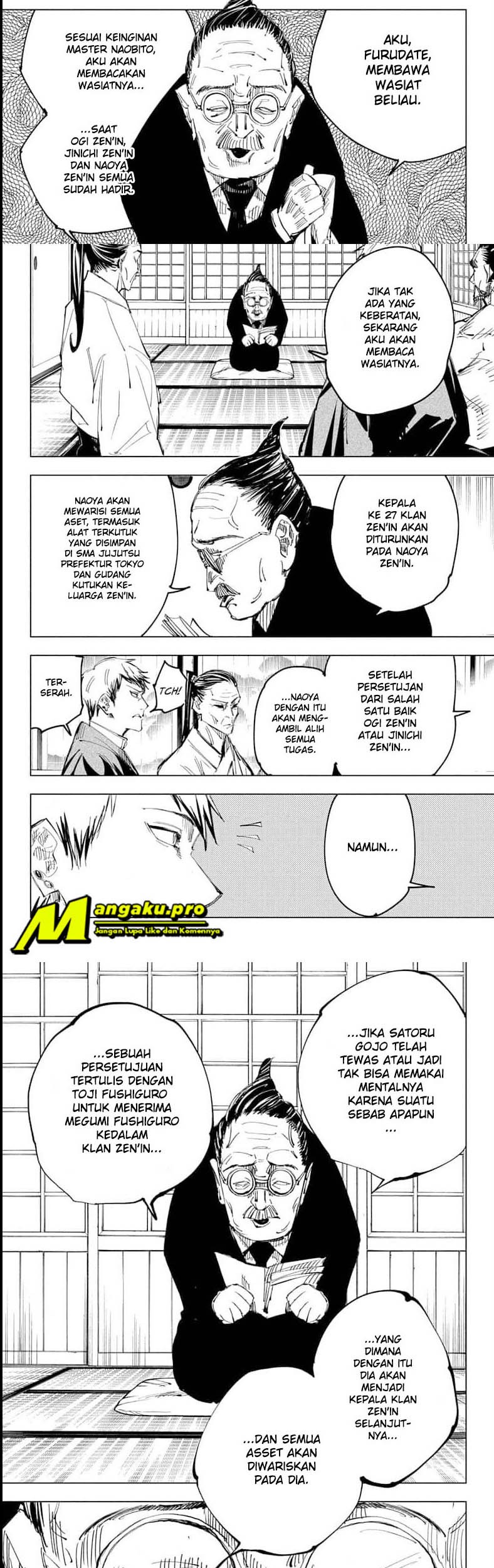 Jujutsu Kaisen Chapter 138 - halaman 5