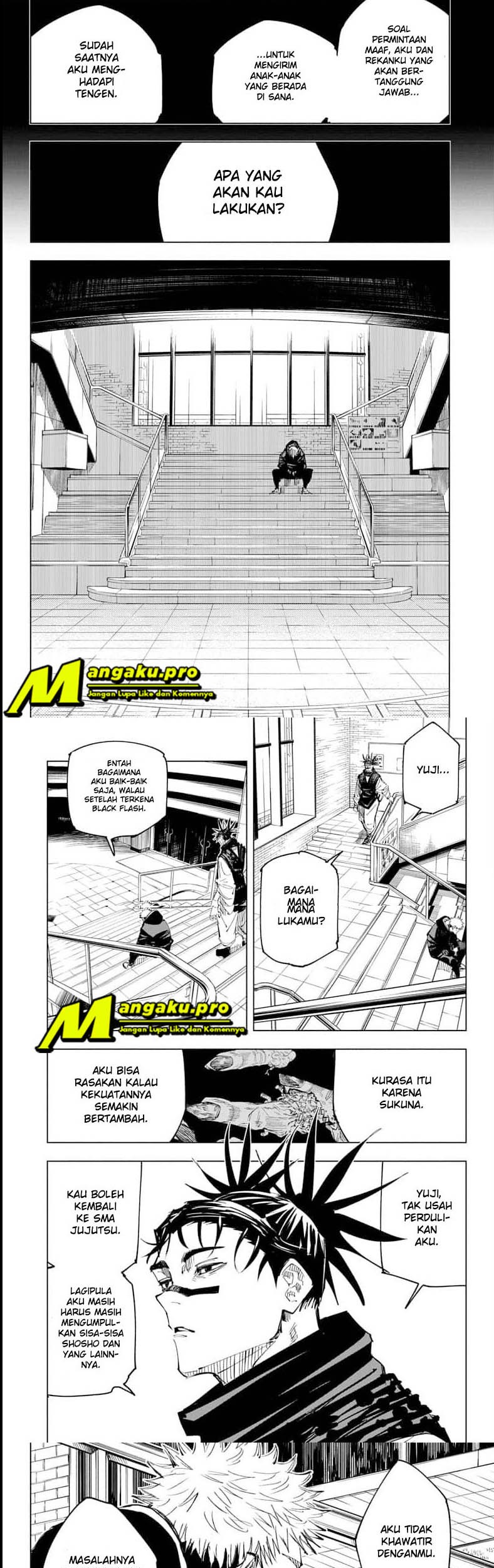 Jujutsu Kaisen Chapter 138 - halaman 8