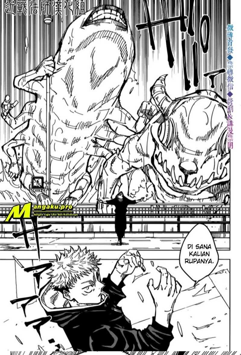 Jujutsu Kaisen Chapter 139 - halaman 3