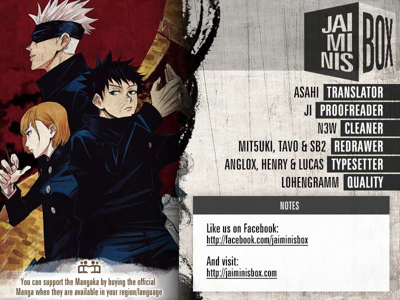 Jujutsu Kaisen Chapter 14 - halaman 1
