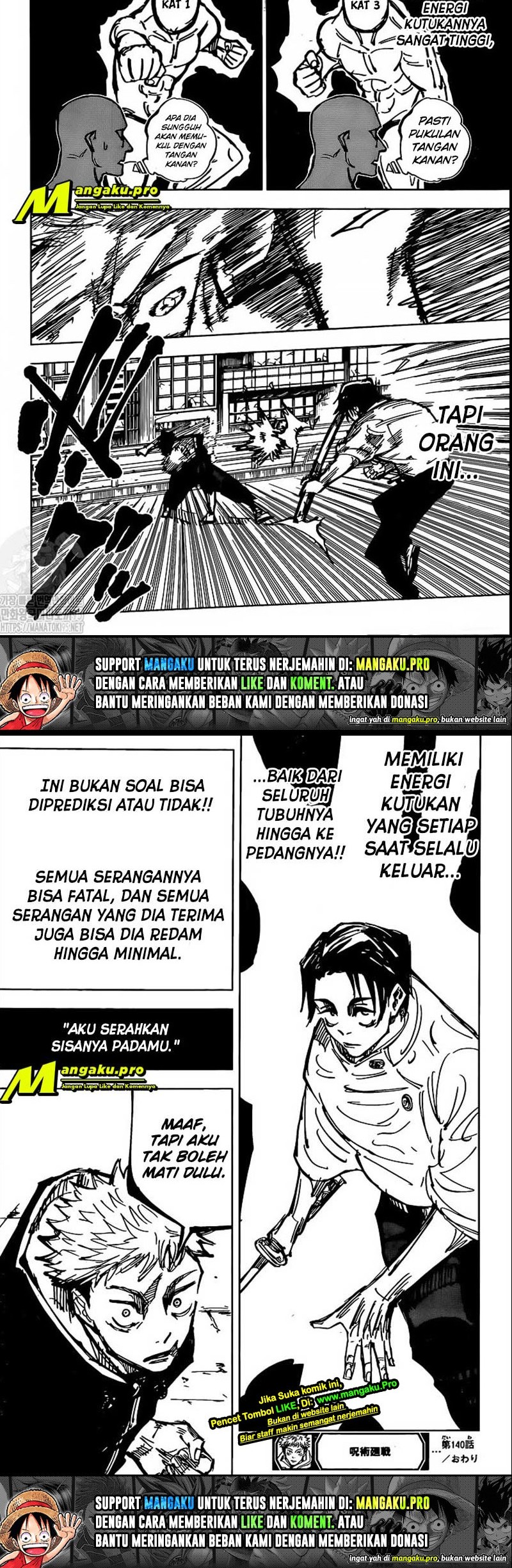 Jujutsu Kaisen Chapter 140 - halaman 11