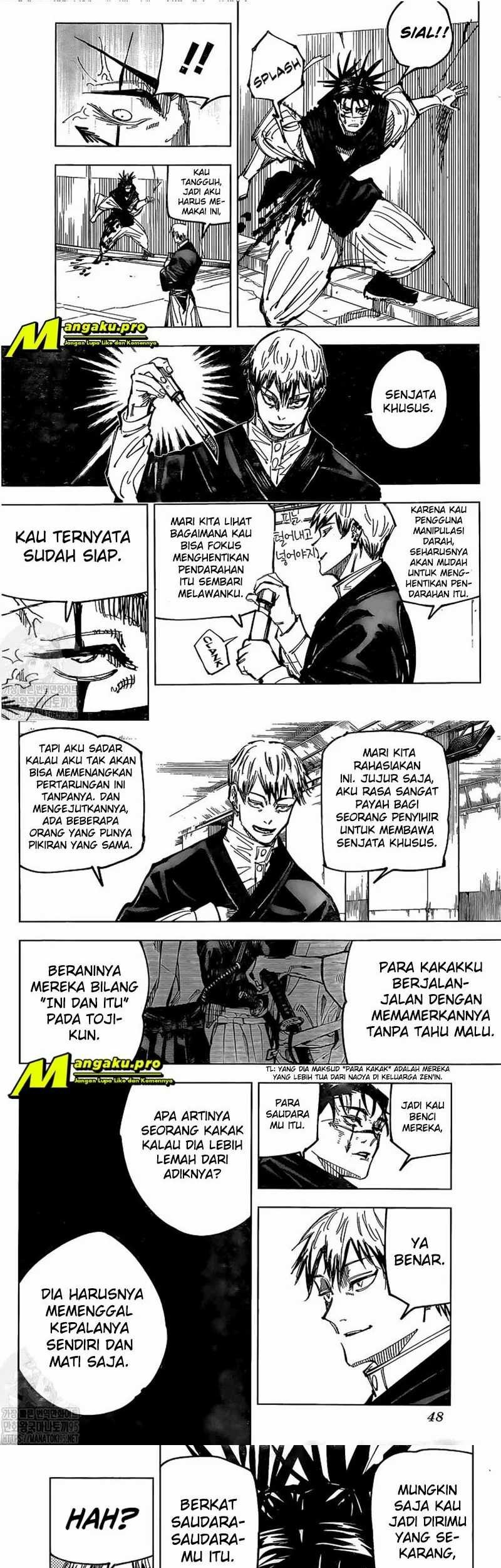 Jujutsu Kaisen Chapter 142 - halaman 4