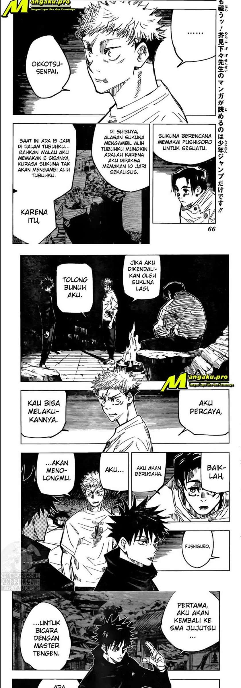 Jujutsu Kaisen Chapter 144 - halaman 2
