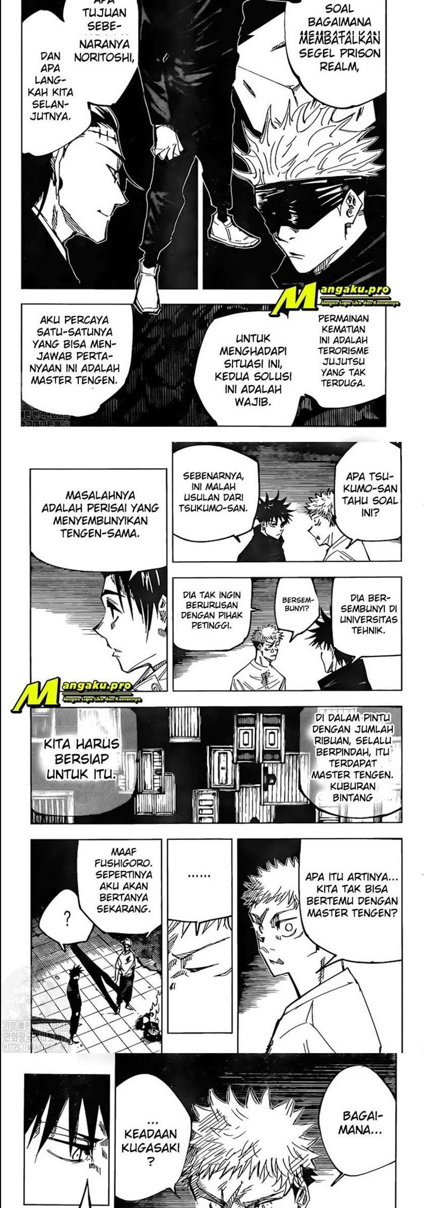 Jujutsu Kaisen Chapter 144 - halaman 3