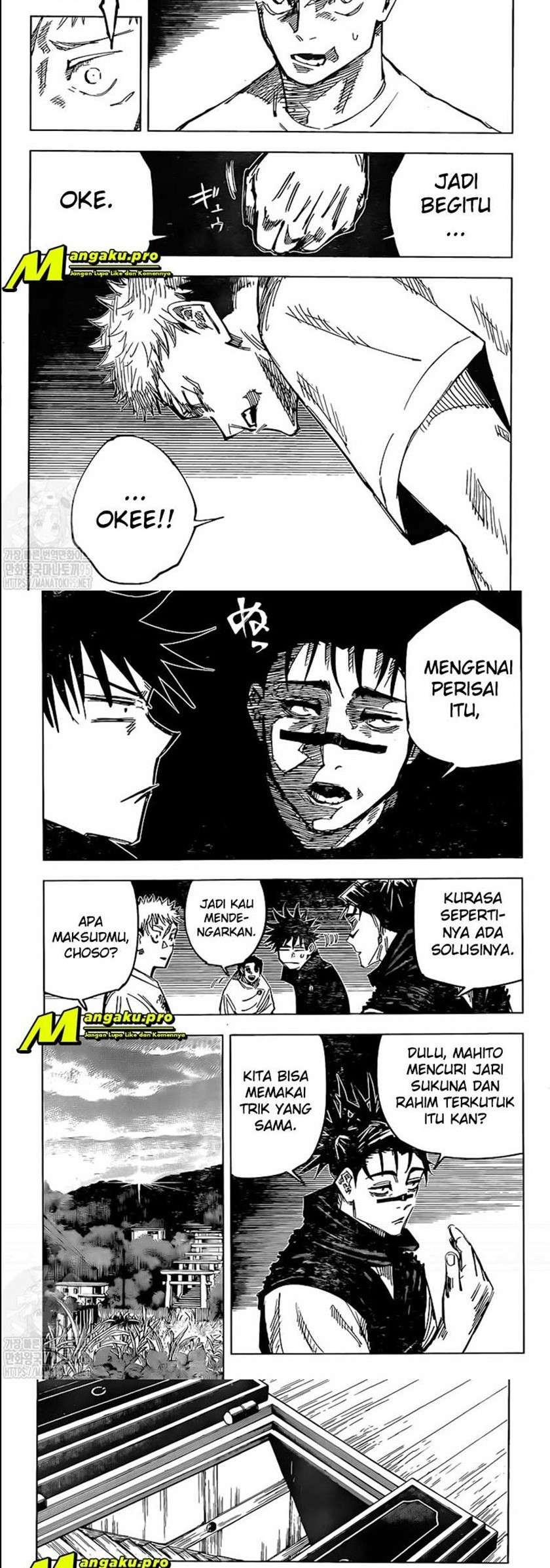 Jujutsu Kaisen Chapter 144 - halaman 4