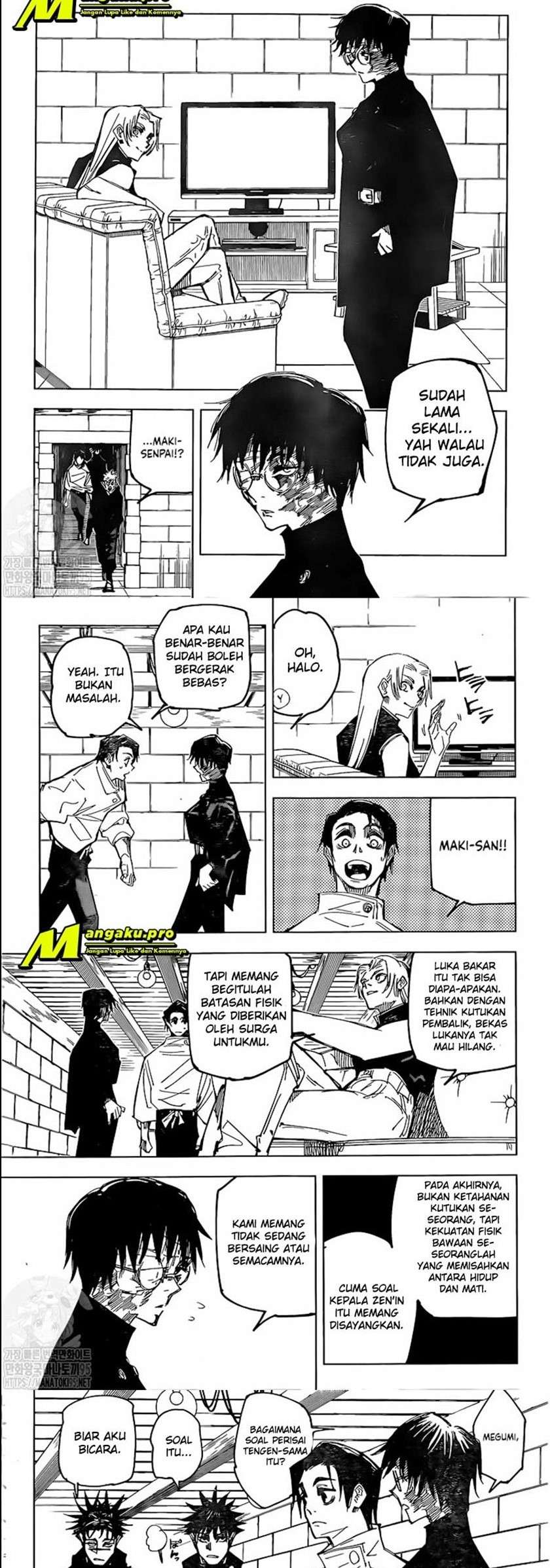 Jujutsu Kaisen Chapter 144 - halaman 5