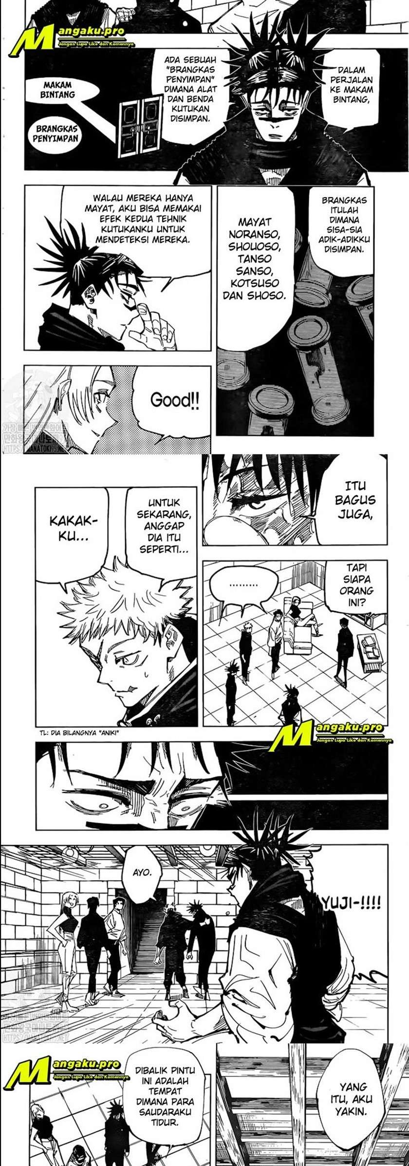 Jujutsu Kaisen Chapter 144 - halaman 6